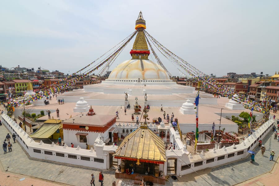 Boudhanath Stupa - du lịch tâm linh nepal